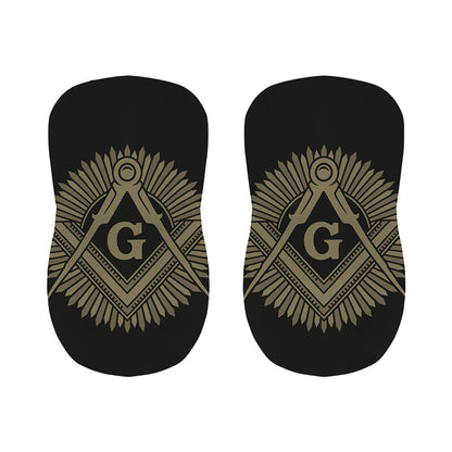 Masonic Freemasonry Print Bar Stool Covers