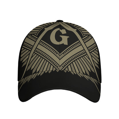 Masonic Freemasonry Print Baseball Cap