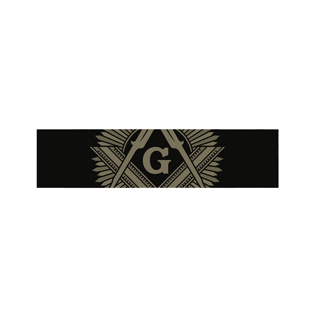Masonic Freemasonry Print Bed Runner