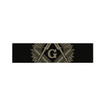 Masonic Freemasonry Print Bed Runner