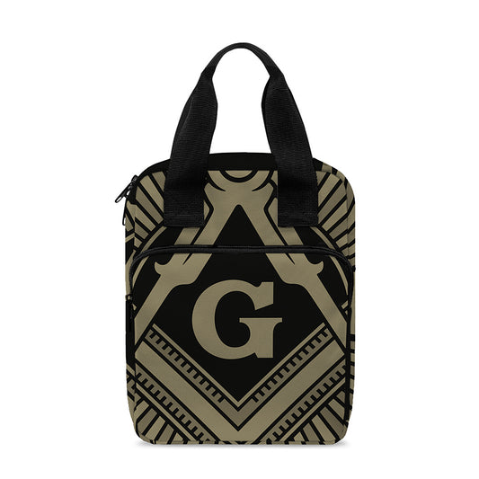 Masonic Freemasonry Print Bible Tote Bag