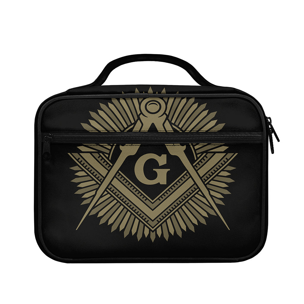 Masonic Freemasonry Print Briefcase Bible Bag
