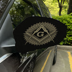 Masonic Freemasonry Print Car Side Mirror Covers