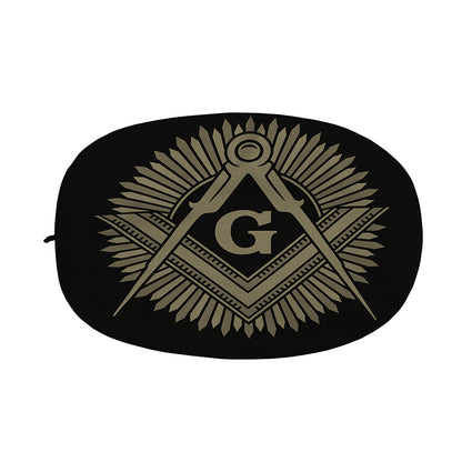 Masonic Freemasonry Print Car Side Mirror Covers