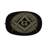 Masonic Freemasonry Print Car Side Mirror Covers