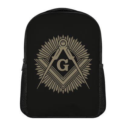 Masonic Freemasonry Print Casual Backpack