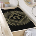 Masonic Freemasonry Print Changing Pad Cover