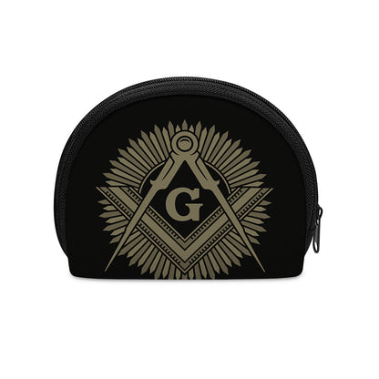 Masonic Freemasonry Print Coin Purse