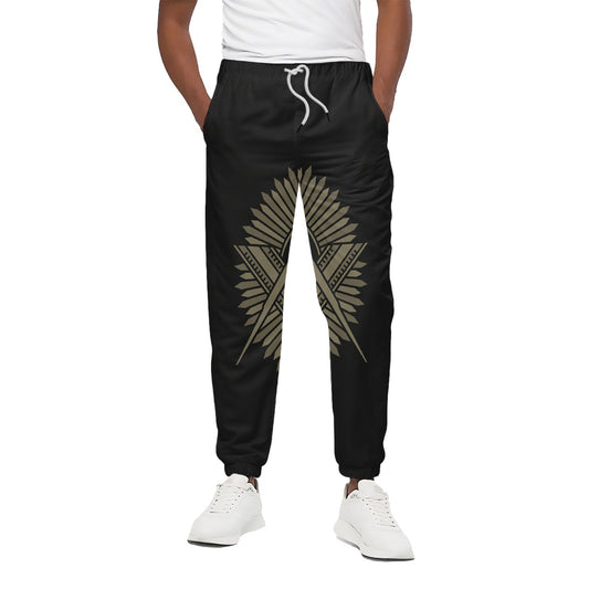 Masonic Freemasonry Print Cotton Pants