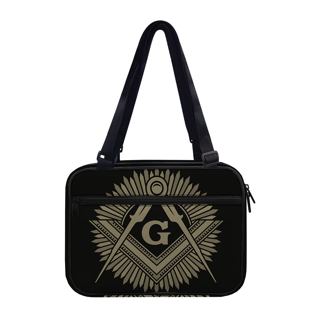 Masonic Freemasonry Print Double Strap Bible Bag