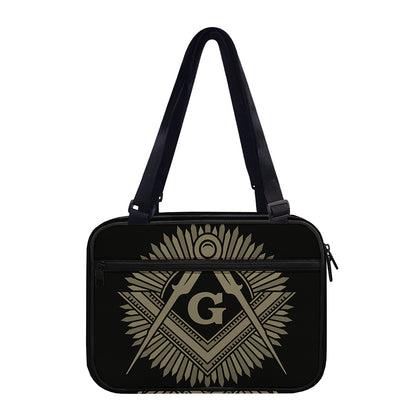 Masonic Freemasonry Print Double Strap Bible Bag
