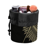 Masonic Freemasonry Print Drawstring Makeup Bag