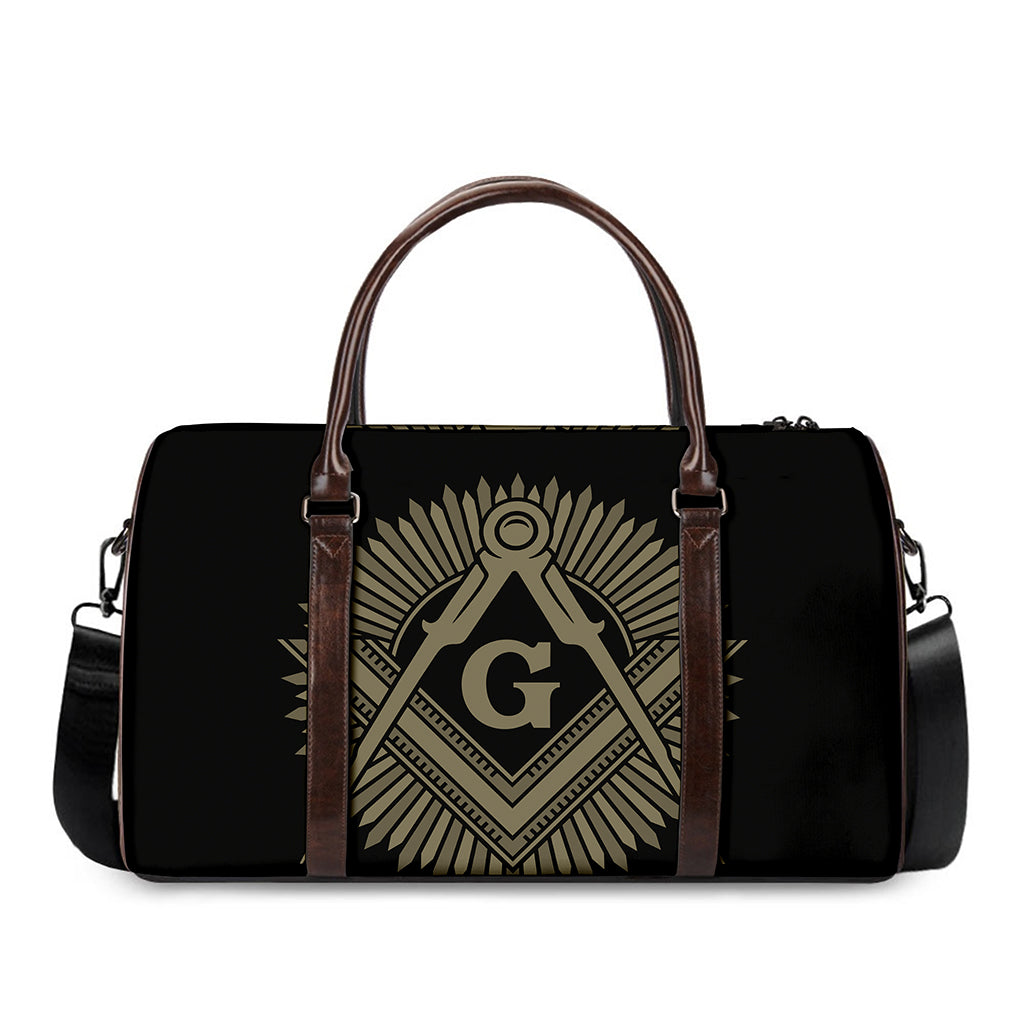 Masonic Freemasonry Print Duffle Bag