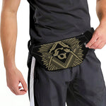 Masonic Freemasonry Print Fanny Pack