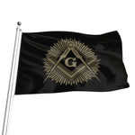 Masonic Freemasonry Print Flag