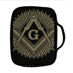 Masonic Freemasonry Print Front Pocket Bible Bag