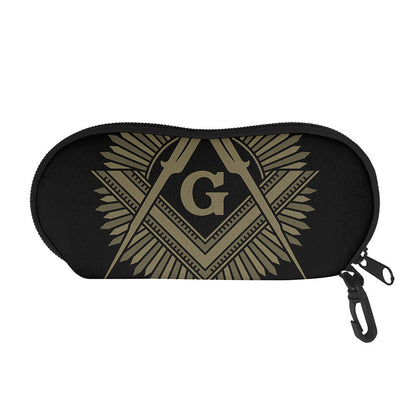 Masonic Freemasonry Print Glasses Case