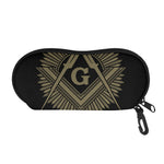 Masonic Freemasonry Print Glasses Case