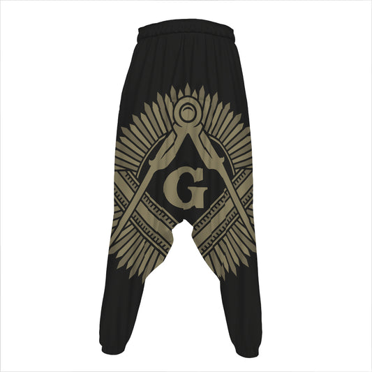 Masonic Freemasonry Print Hammer Pants