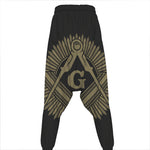 Masonic Freemasonry Print Hammer Pants