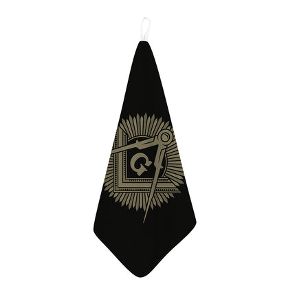 Masonic Freemasonry Print Hand Towel