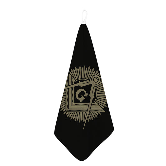 Masonic Freemasonry Print Hand Towel