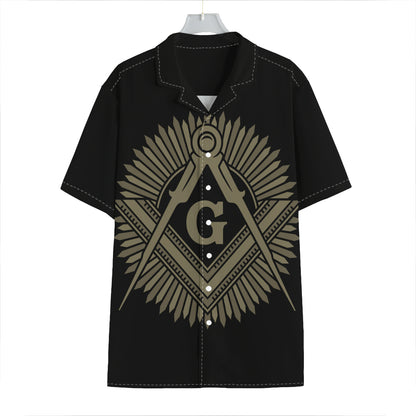 Masonic Freemasonry Print Hawaiian Shirt