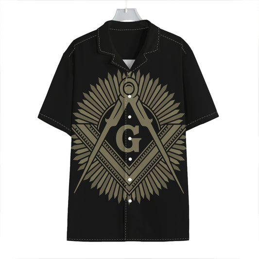 Masonic Freemasonry Print Hawaiian Shirt
