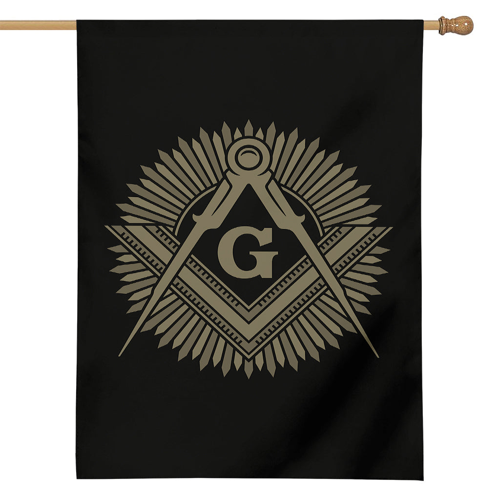 Masonic Freemasonry Print House Flag