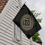 Masonic Freemasonry Print House Flag