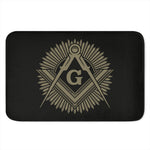 Masonic Freemasonry Print Indoor Door Mat