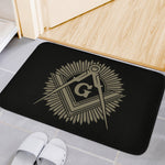 Masonic Freemasonry Print Indoor Door Mat