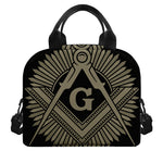 Masonic Freemasonry Print Insulated Lunch Bag