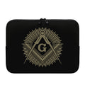 Masonic Freemasonry Print Laptop Sleeve