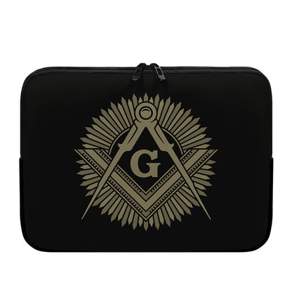 Masonic Freemasonry Print Laptop Sleeve