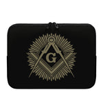 Masonic Freemasonry Print Laptop Sleeve