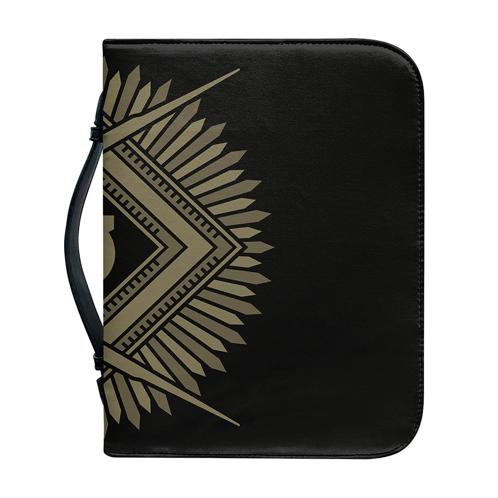 Masonic Freemasonry Print Leather Bible Cover