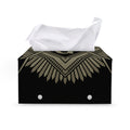 Masonic Freemasonry Print Leather Tissue Box Cover