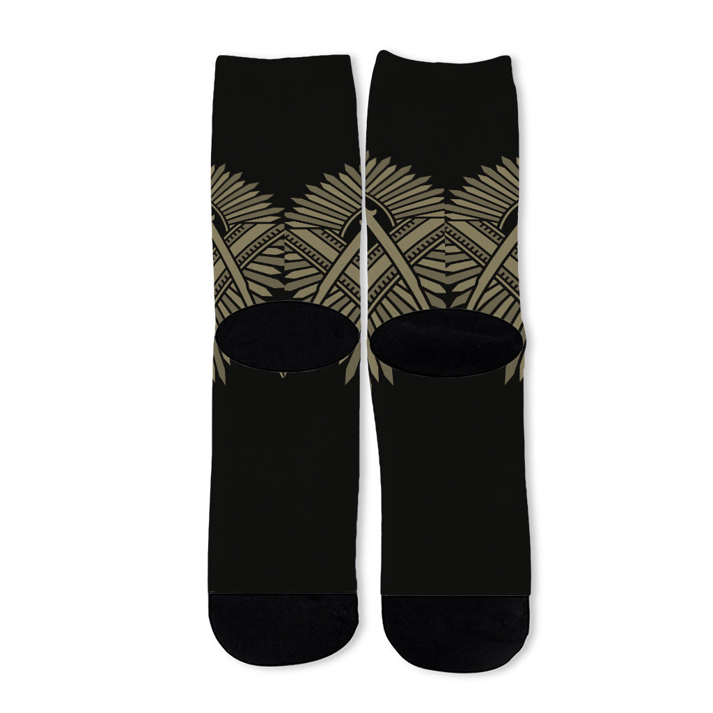 Masonic Freemasonry Print Long Socks