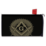 Masonic Freemasonry Print Mailbox Cover
