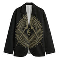 Masonic Freemasonry Print Men's Blazer
