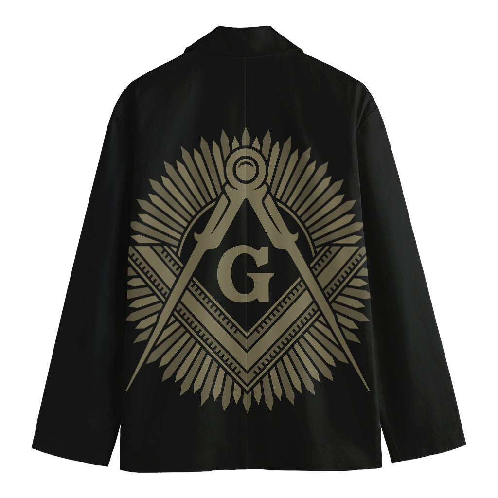 Masonic Freemasonry Print Men's Blazer