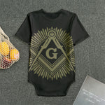 Masonic Freemasonry Print Men's Bodysuit