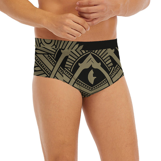 Masonic Freemasonry Print Men's Briefs