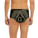 Masonic Freemasonry Print Men's Briefs