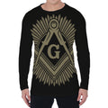 Masonic Freemasonry Print Men's Long Sleeve T-Shirt