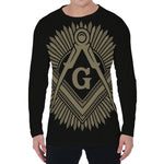 Masonic Freemasonry Print Men's Long Sleeve T-Shirt