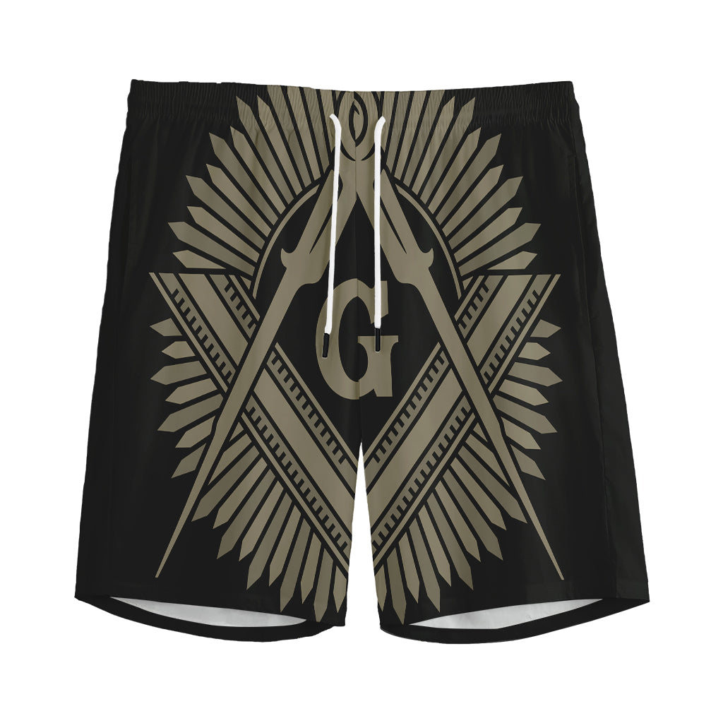Masonic Freemasonry Print Men's Sports Shorts