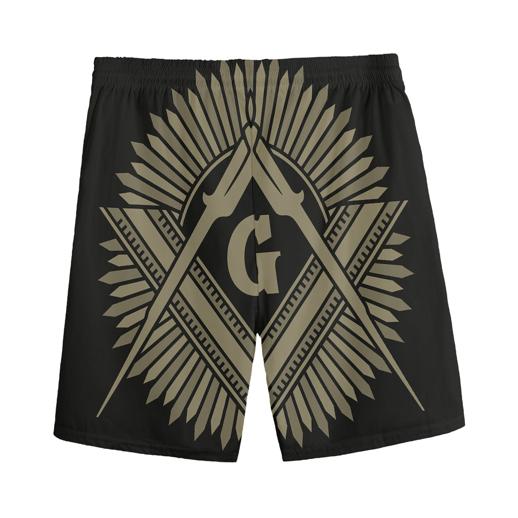 Masonic Freemasonry Print Men's Sports Shorts