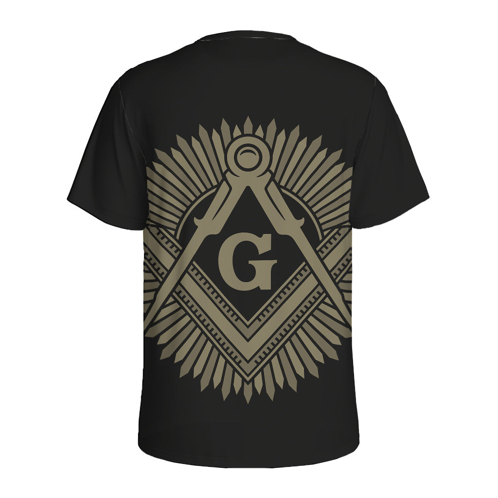 Masonic Freemasonry Print Men's Sports T-Shirt